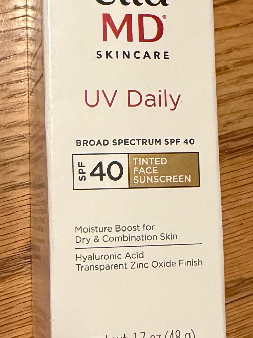 EltaMD UV Daily SPF 40 Tinted Face Sunscreen – 1.7 oz